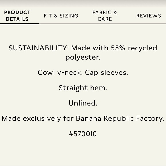 Banana Republic Factory cowl neck top. - Picture 4 of 6